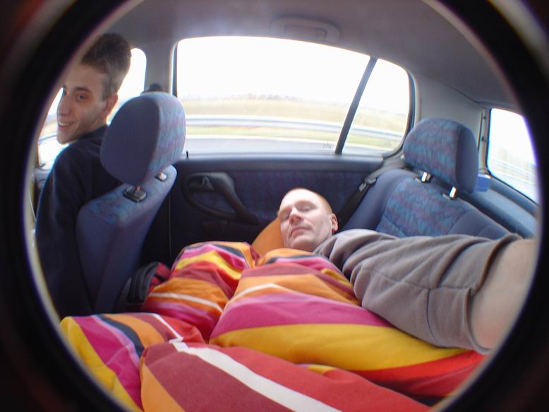 after several hours of driving, haemoglobin takes a short nap